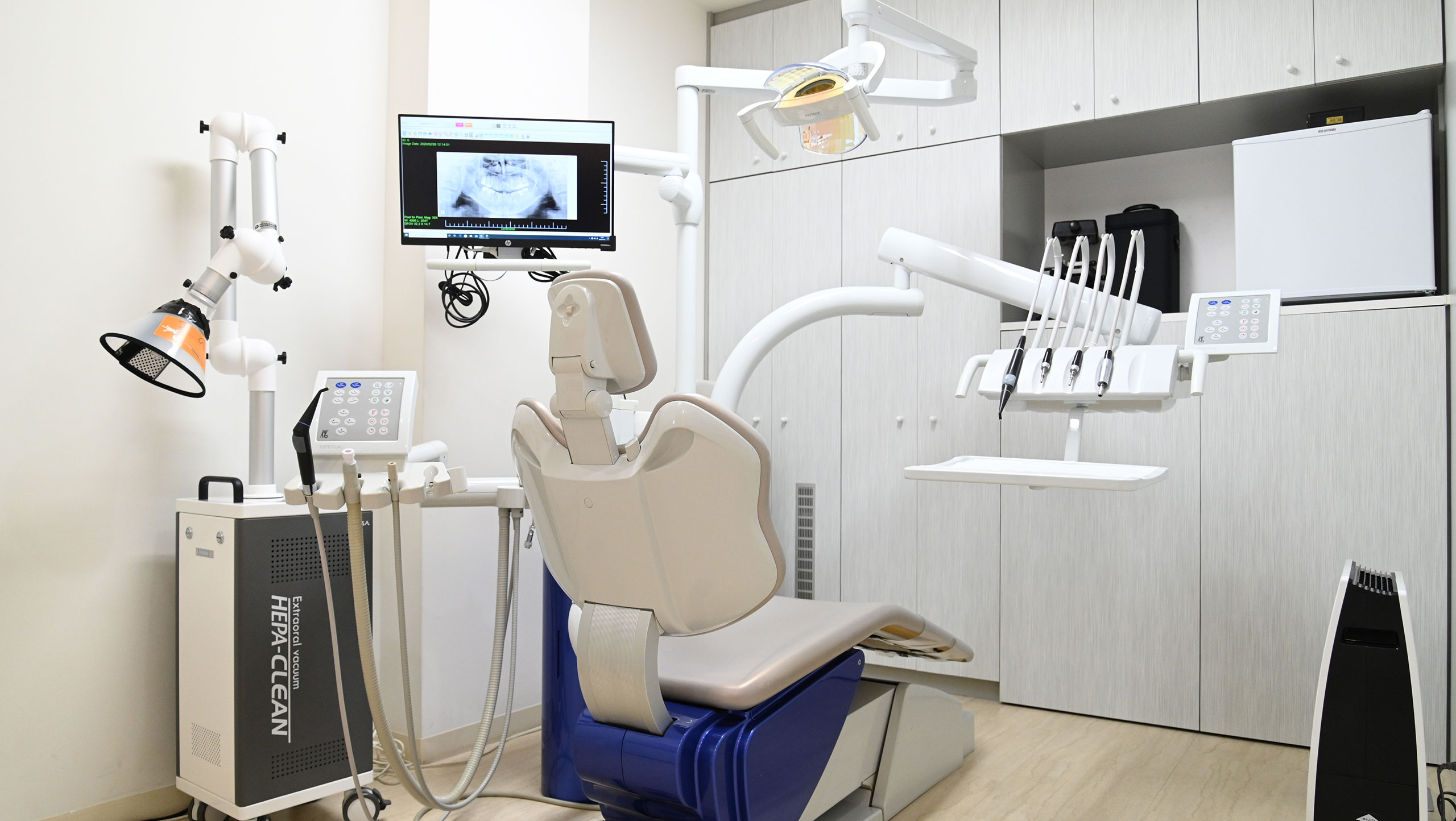 半個室タイプの診療室